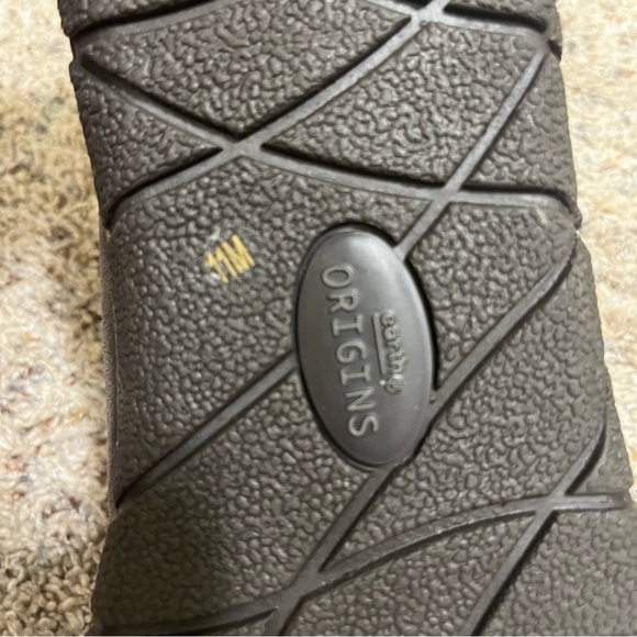 Earth Origins Gray Leather Sherpa Lined Clogs Size 11 NWOT - Picture 11 of 11